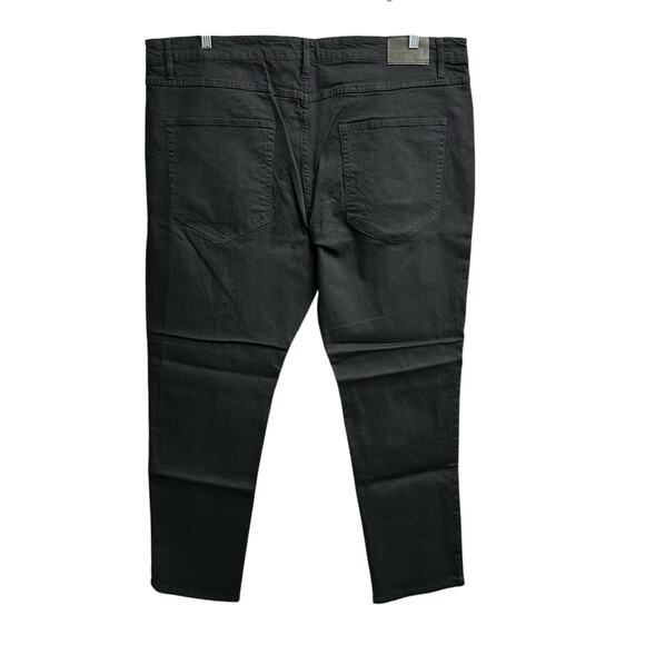 Good Counsel Men's 50 x 32 Black Malone Stretch Jeans Casual Denim Pants - Picture 2 of 6